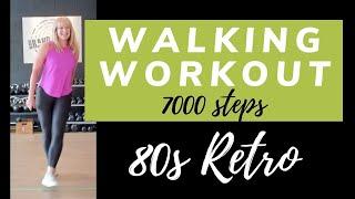 80s Retro Walk | 7000 Steps in 50 minutes | 80's Workout at Home | Fitness over 50