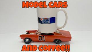 Sunday morning model cars and coffee!!