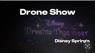 Full Drone Show Disney Springs Walt Disney World Florida