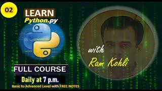 #2. Learn Python Easily (In Hindi) in 2025with FREE NOTES