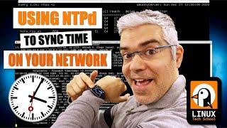 Using NTP to sync time on your network