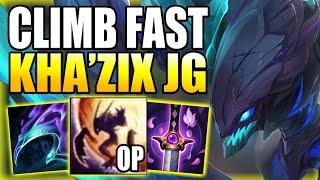 R EVOLVE KHA'ZIX JUNGLE IS BY FAR THE BEST CHOICE TO CLIMB OUT OF LOW ELO FAST! - League of Legends