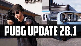 PUBG 28.1 Update - New Vehicle, Vaulting, Shotgun Nerf