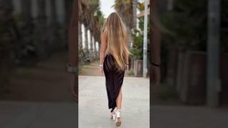 Watch to the end   #fashion #long hair g