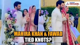 Mahira Khan & Fawad Khan's Wedding Viral Video: New Project or Real Wedding?