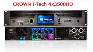 DJ AMPLIFIER इस अम्प्ल्फिर जैसा कोई नही Crown I Tech 4 x 3500HD Crown ITech 4*3500 HD Amplifier