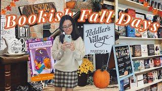 Bookish Fall Days  book shopping, small town vibes, peddler's village + reading updates