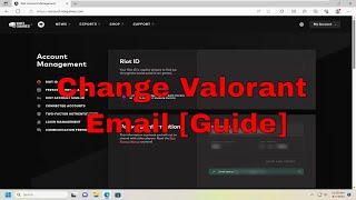 How to Change Valorant Account Email/Riot Email [Guide]