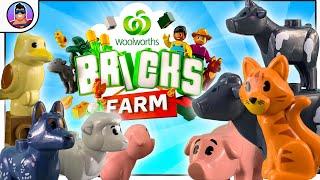 Woolworths Bricks Farm |  Countdown Bricks Comparison & Animals Set Review!