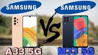 Samsung Galaxy A33 5G vs Samsung Galaxy M33 5G | Lefthand TV