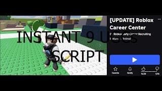 Roblox Career Center FIXED instant 9 UGCs script [Roblox Exploiting]