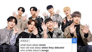 ATEEZ Answer the Web's Most Searched Questions | WIRED