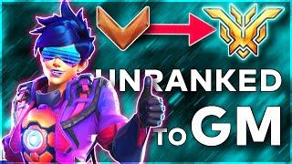 Educational Unranked To GM TRACER | EASY Carry Playstyle