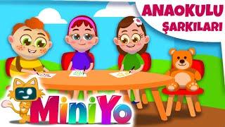 Miniyo Anaokulu Şarkıları | 5 Şarkı Bir Arada