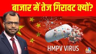 Why Is the Market Falling Sharply? | Is HMPV Virus Affecting the Stock Market? | Anuj Singhal