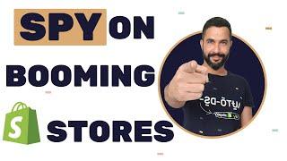 How To Spy On Successful Shopify Dropshipping Stores | Shopify Dropshipping 2021