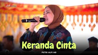 SUARA MANJA!! Putri Alfi AO - KERANDA CINTA - AO Production Live in Salotengnga Wajo 2023