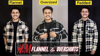 *BEST* H&M  Flannel & OverShirts | How to pick the correct OverShirt | H&M sale 2023