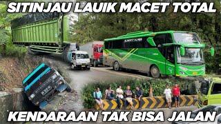 BREAKING NEWS !!! Sitinjau Lauik Macet Total, Banyak Kendaraan Tak Bisa Lewat (Terbaru)