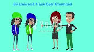 Brianna and Tiana stalks Luz from The Owl House And Gets Grounded Big Time