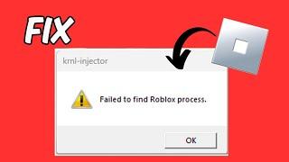 How To Fix Failed to Find Roblox Process | Fix KRNL Injector Error