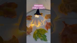 clay ghost | DIY Halloween decor idea