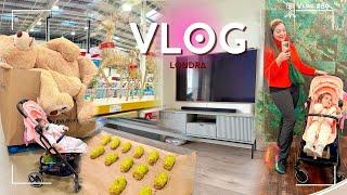 VLOG | Lidya'yla 1 Hafta Yalnızız | Brokoli Köftesi | Toptancı Market Geziyoruz | Tv Sehpamız |#89