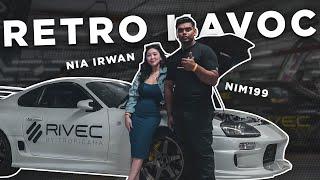 Nia Irwan naik Supra Nim199 @ Retro Havoc 2022