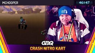 Crash Nitro Kart by McHooper in 46:47 - Summer Games Done Quick 2024