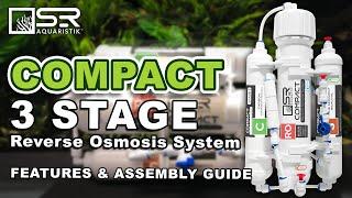 SR Aquaristik COMPACT - 3 Stage Reverse Osmosis System