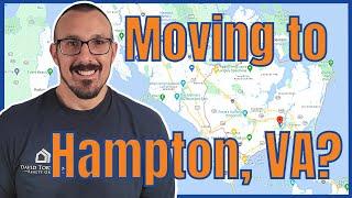 EVERYTHING You need to know about HAMPTON, VIRGINIA - Map Tour!!!