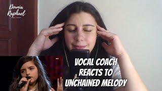 VOCAL COACH REACTS to Angelina Jordan - Unchained Melody