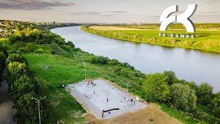 Бетонный скейт парк #FKramps в Коломне | Concrete skatepark in Kolomna, Moscow area