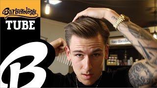 How to - Natural Pompadour - Mens Hair Tutorial & Hairstyle -