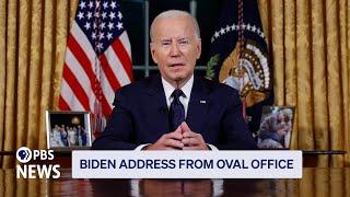 WATCH LIVE: Biden Oval Office address on attempted assassination of Trump