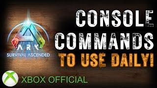 Console Commands We Use Every Day! XBOX Official Server ASA
