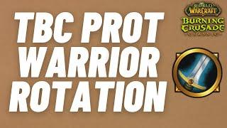 TBC Protection Warrior Rotation,Talents,Best Consumables,Best Races,Best Professions