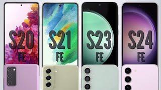 Samsung S20 Fe vs Samsung S21 Fe vs Samsung S23 Fe vs Samsung S24 Fe | Kemono Tech