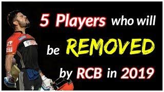 SHOCKING!! 5 Players who will NOT play for RCB in IPL 2019 || Must Watch RCB Fans