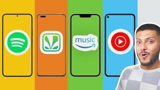 Spotify vs Saavn vs Youtube Music vs Amazon Music !