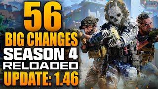 56 Big Changes in The Season 4 Reloaded Update! (MW3 & Warzone Update 1.46)
