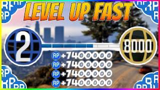 *INSANE* THIS IS NOW THE FASTEST WAY TO LEVEL UP IN GTA 5 ONLINE (LEVEL IN A DAY) RP METHOD