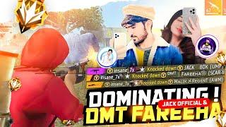 Killing Dmt Fareeha, Jack Official, Malik Regent|| Dominating V badge & region Players