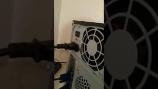 How to bypass power button on a desktop computer