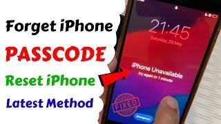 Forget iPhone Passcode Fixed | How to Unlock iPhone without Passcode | iPhone Reset without Passcode