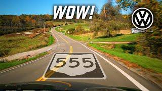 Driving Ohio's Triple Nickel Route 555 from Start to Finish