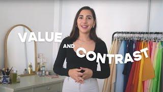 VALUE AND CONTRAST ARE NOT THE SAME! Let me explain / Seasonal Color Analysis