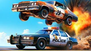 EPIC Police Chases & MASSIVE Crashes in the Best of BeamNG Drive Mods!