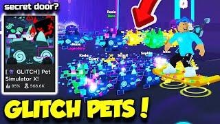 The GLITCH PETS Update IS FINALLY HERE In Pet Simulator X And It's INSANE! (Roblox)