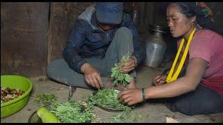 Myvillage official videos EP 1007 || Cooking wild delicious mushroom and green vegetables